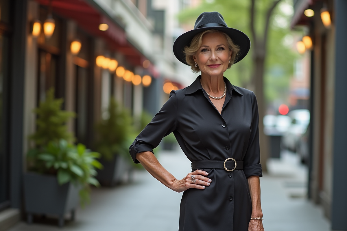 Tenues élégantes pour femmes de 60 ans : conseils de style et idées de mode