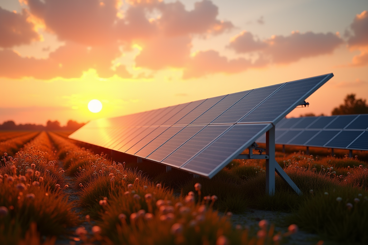 panneaux solaires