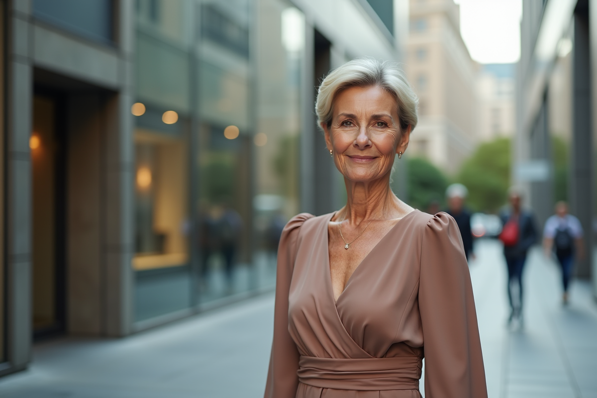 Styles vestimentaires pour femmes de 60 ans : comment s’habiller avec élégance